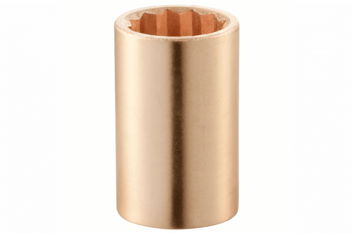 Non-sparking tools used in oil and gas hazardous environment