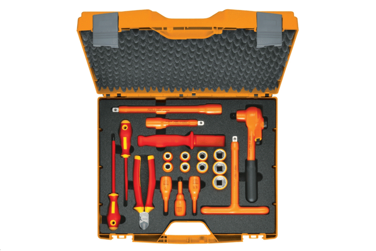 Insulated hand tools for electrical safety in industrial environments