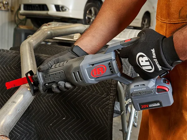 Ingersoll Rand high-speed air drill used in Dubai aircraft servicing